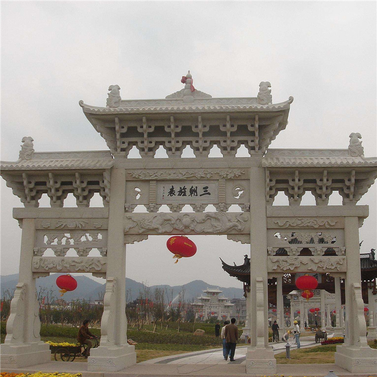 簡易牌坊圖片長城石雕_農村簡易鴿子棚圖片_農村村口簡易牌坊圖片