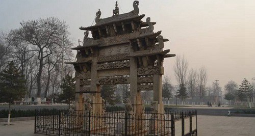 古代木牌坊圖片_*古代牌坊圖片_*牌坊書院楹聯精選