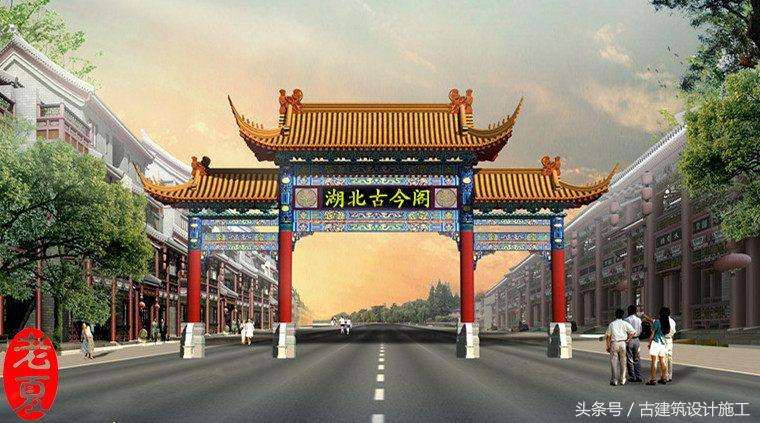 農(nóng)村仿古建筑_農(nóng)村中式仿古別墅_仿古農(nóng)村文化墻圖片