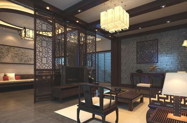 室內餐廳仿古設計效果_仿古門頭設計效果圖大全*外工廠門頭設計效果圖片