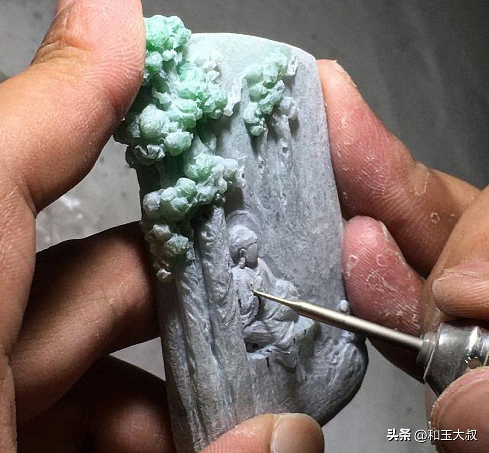 玉雕刀工技巧_玉雕師繪畫功底_簡單手工雕刻