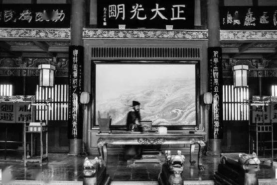 匾額披紅花_秦漢時期題字牌匾額_古建筑匾額文化