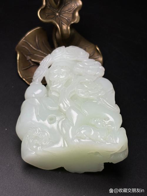 翡翠財神寓意_玉雕人物寓意_手把件雕刻自學(xué)圖樣