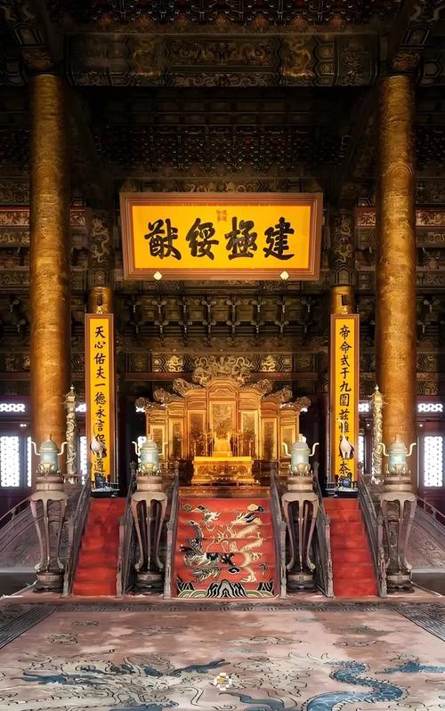故宮保和殿“皇建有極”匾額_故宮保和殿歷史作用_故宮匾額畫