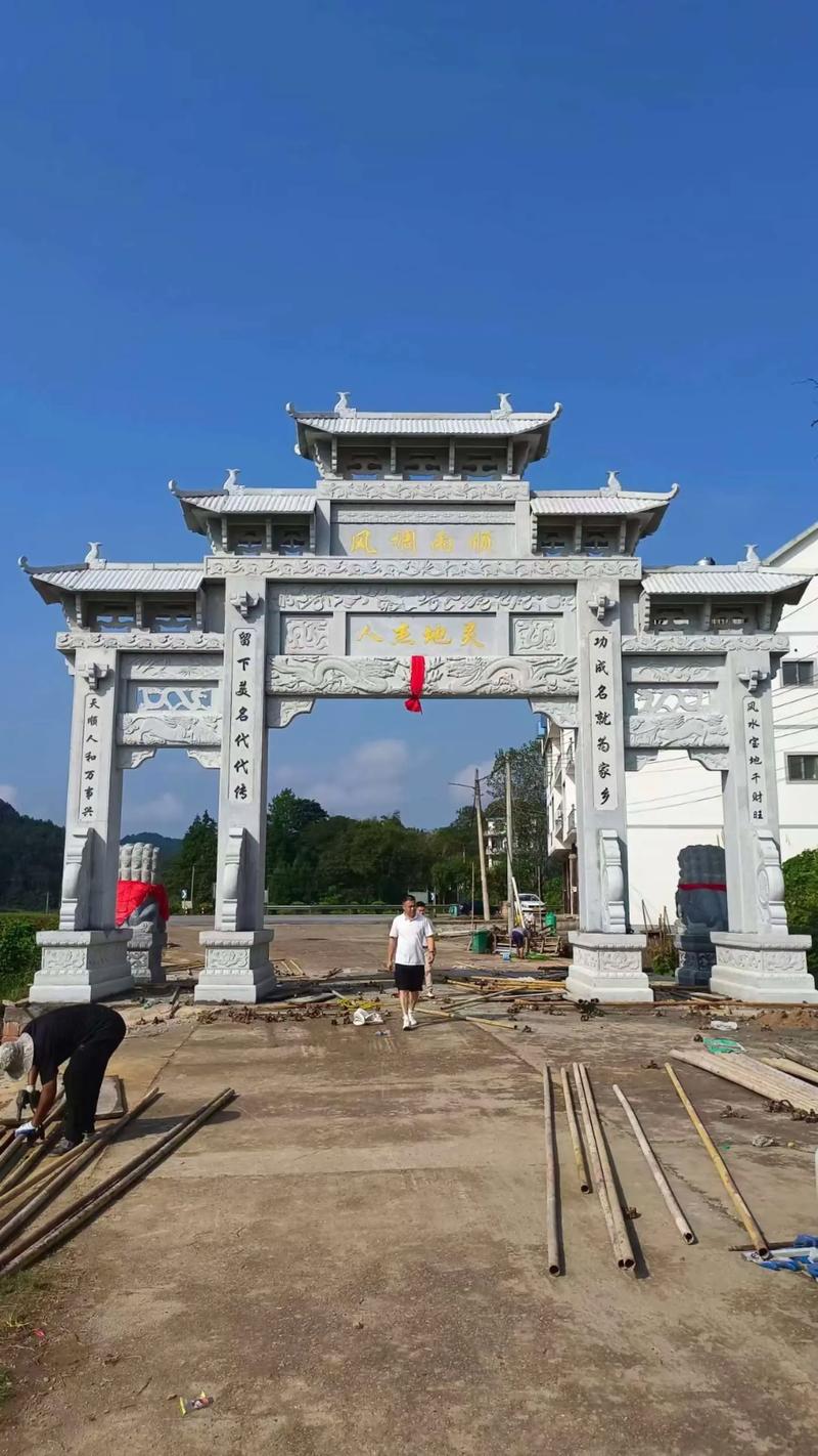內蒙古賽罕牌匾農村牌坊_石牌樓歷史價值_做牌匾多少錢