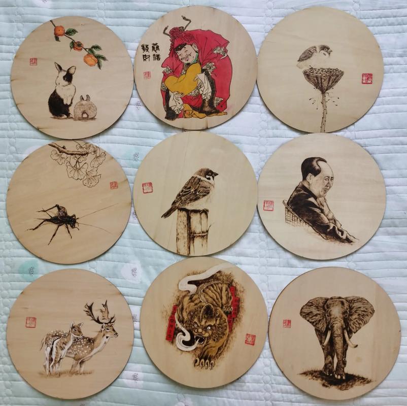 木刻畫圖片_木板畫作為家居裝飾的運用_木板畫制作方法
