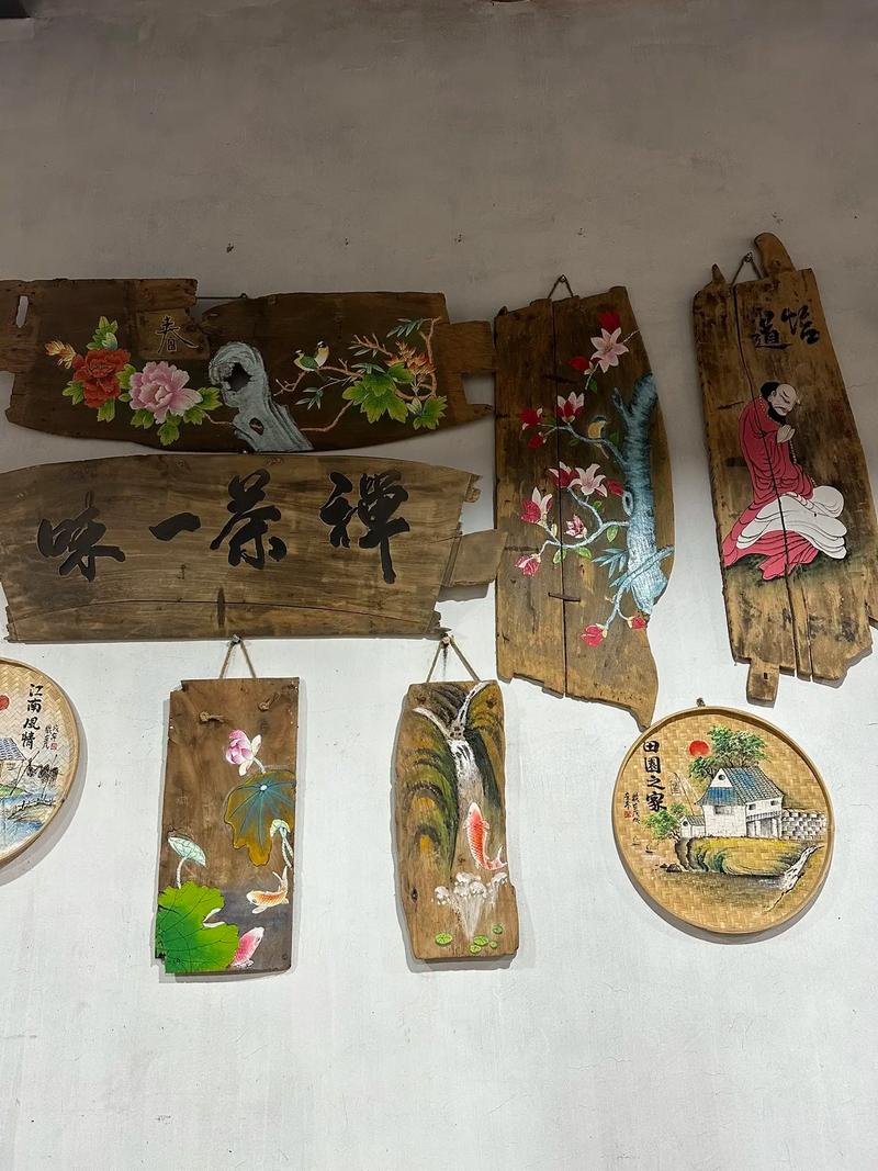 木板畫制作方法_木板畫作為家居裝飾的運用_木刻畫圖片