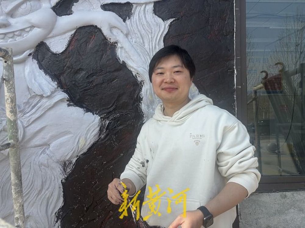 濟(jì)南最大哪吒浮雕_劉賀雕塑工作室_浮雕墻畫圖片欣賞