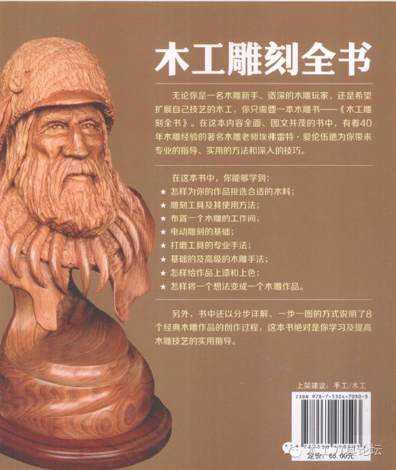木工雕刻全書 從零開始 真正掌握木雕技藝_初學雕刻該如何入手_木雕初學者 教程 埃弗雷特·愛倫伍德