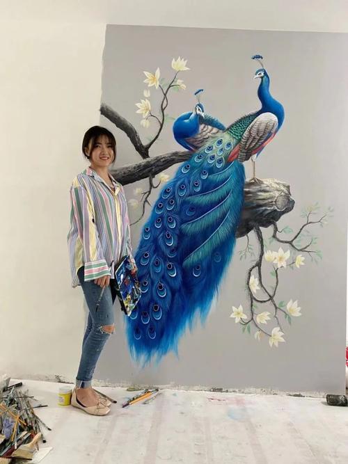 膩子粉浮雕壁畫_浮雕畫用膩子還是石膏_95后短視頻女博主膩子粉浮雕