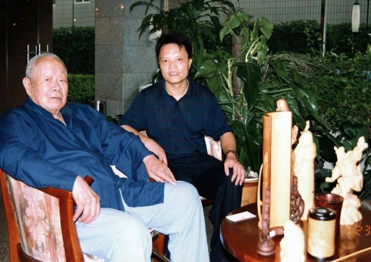 林慶財先生與王世襄先生