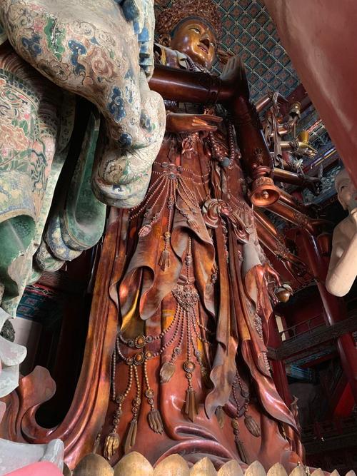 承德普寧寺 千手觀音 大乘之閣_木雕觀音菩薩像圖片